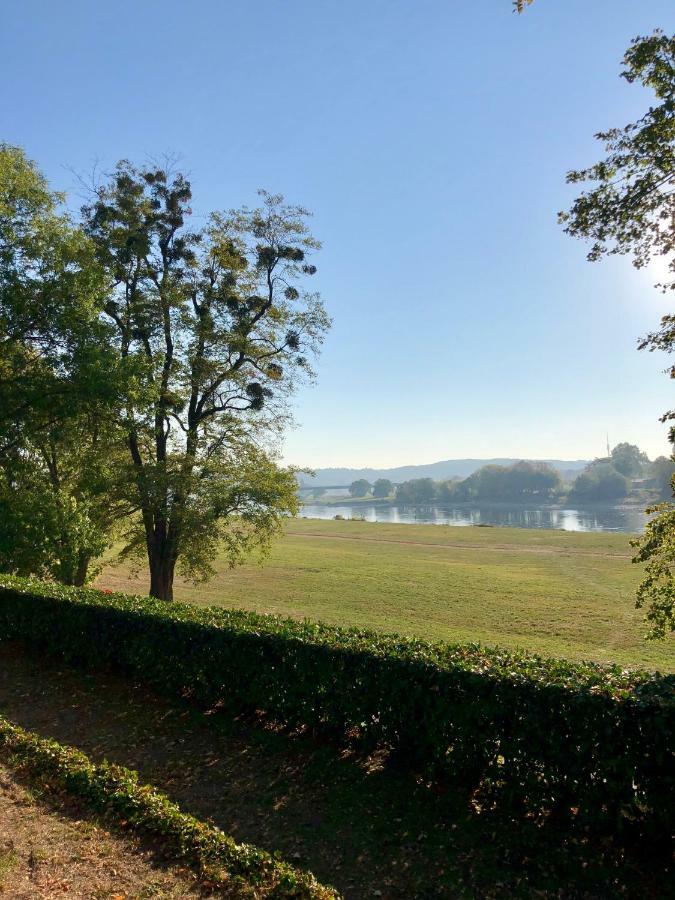 Ferienwohnung Am Wasser Villa Graf Von Pfeil Dresden Bagian luar foto